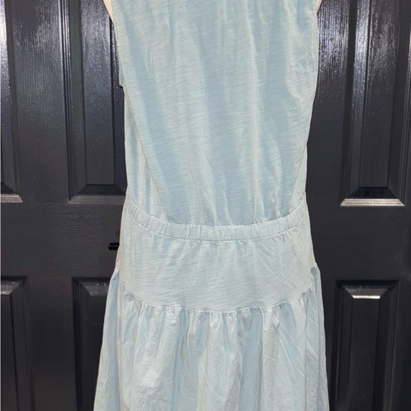 NATION Sleeveless Dress in Light Blue - Picture 3 of 4